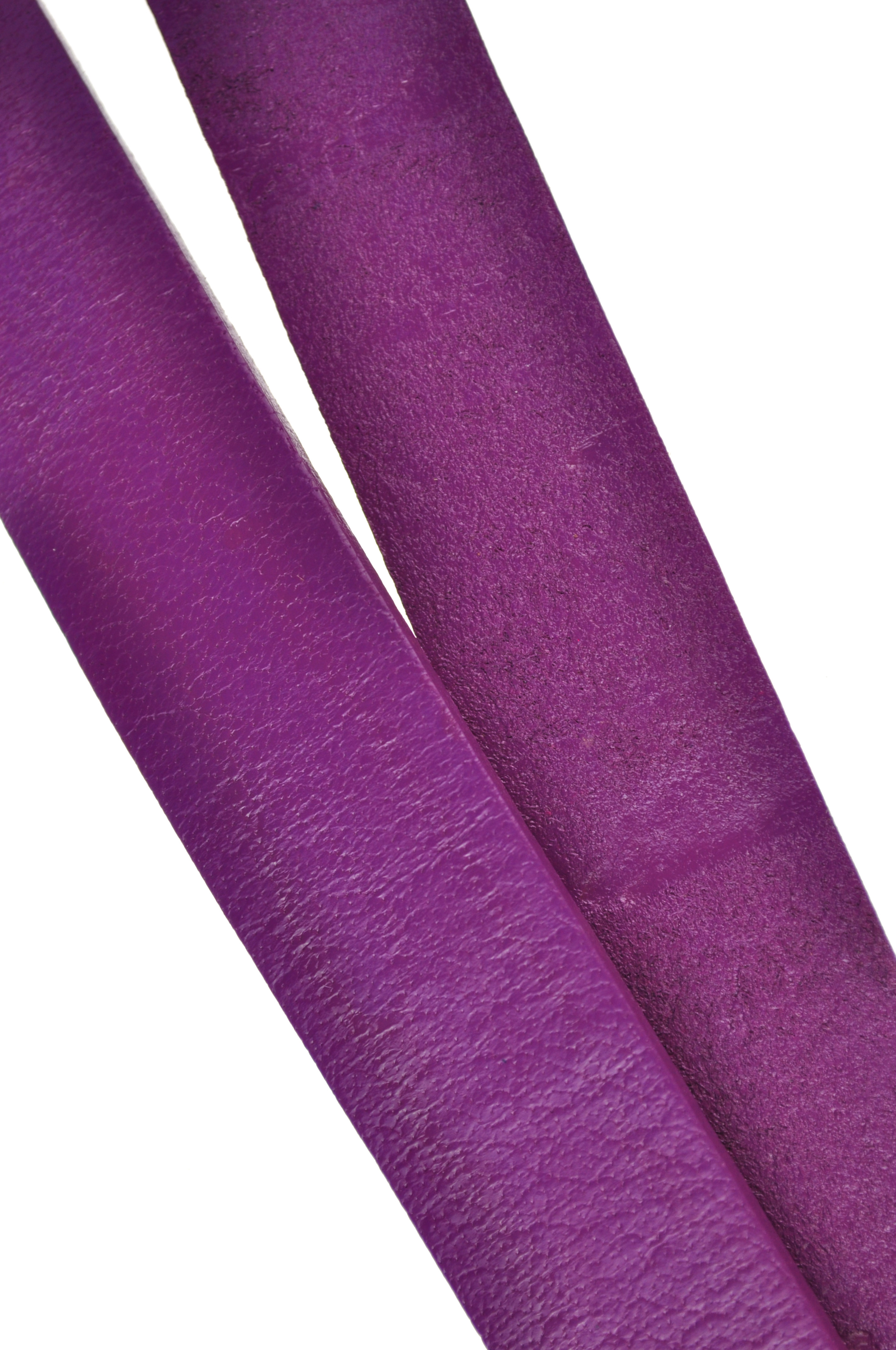 Lederband Flach. Länge: 1 m; Dicke: 2 mm - Lila. Breite: 30 mm
