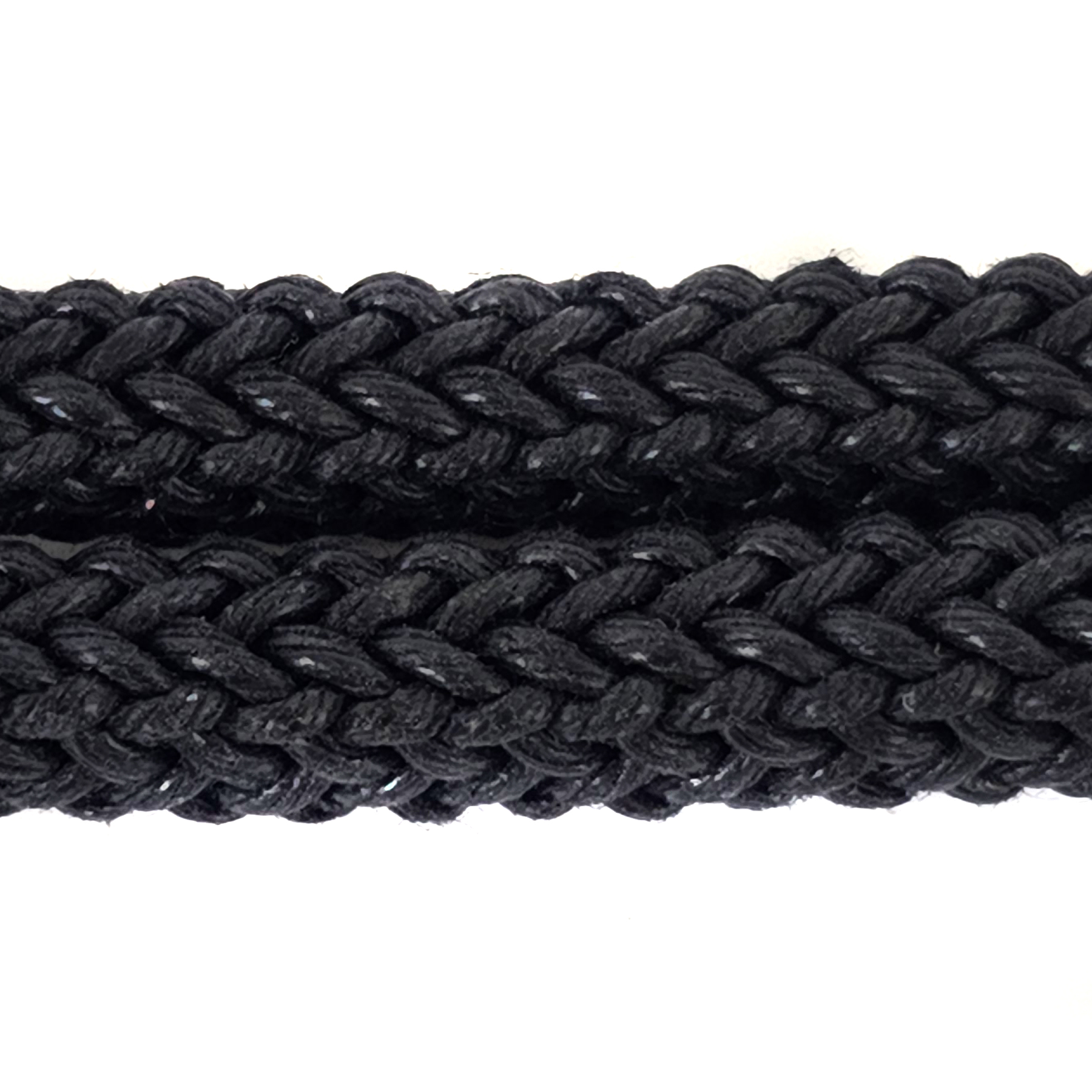 Lederarmband für Herren aus zwei quadratischen Lederschnüren mit mattem Magnetverschluss