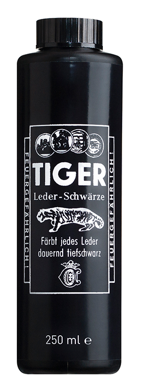 TIGER Leder-Schwärze .- Lederfarbe 250 ml