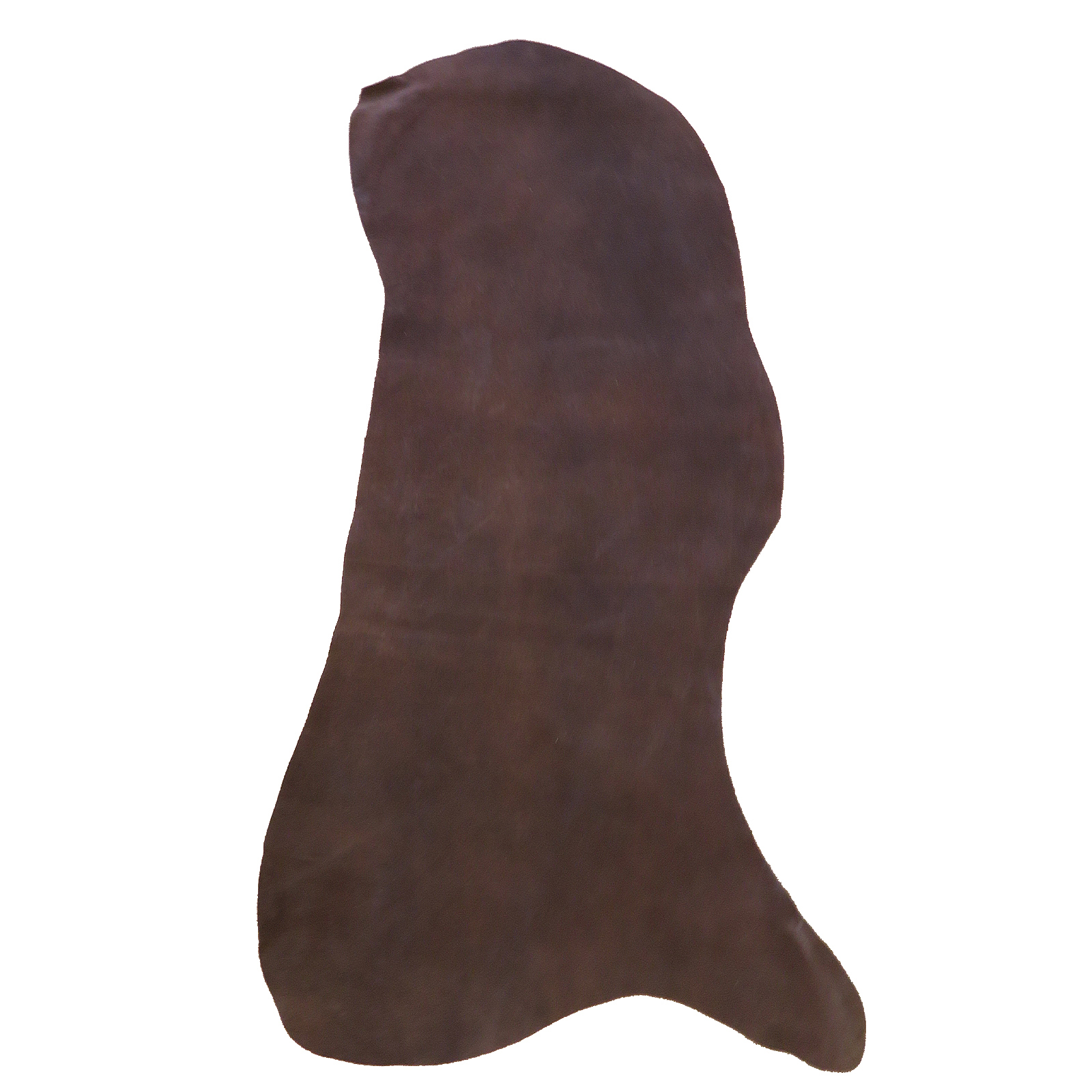 Lederhaut - Wildleder - echtes Büffelleder | Braun | Dicke: 1-1,2 mm | Größe: 1,56-1,60 m²