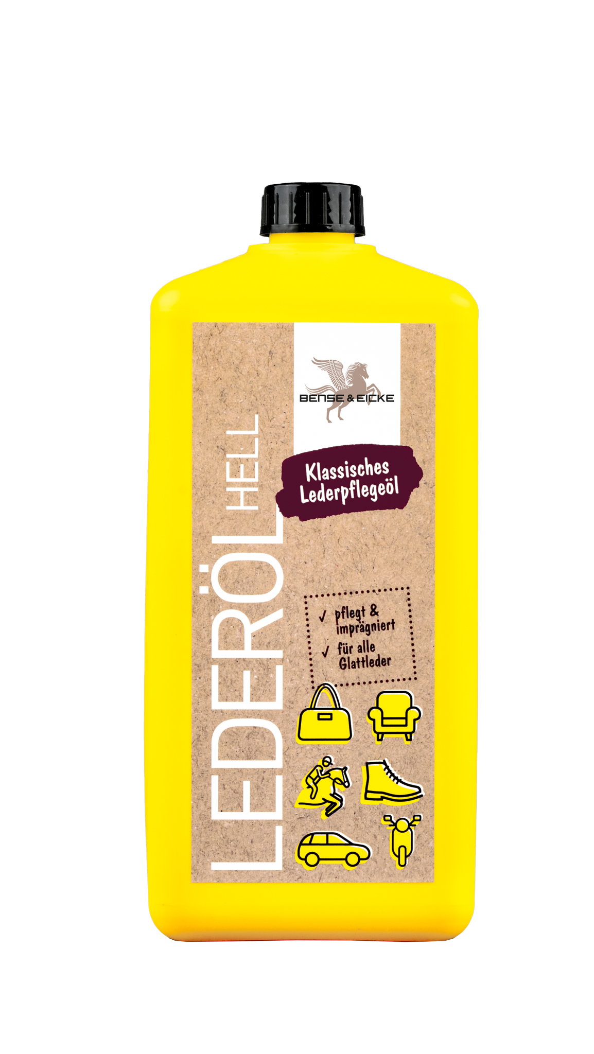 Bense & Eicke | Lederöl hell - 1000 ml