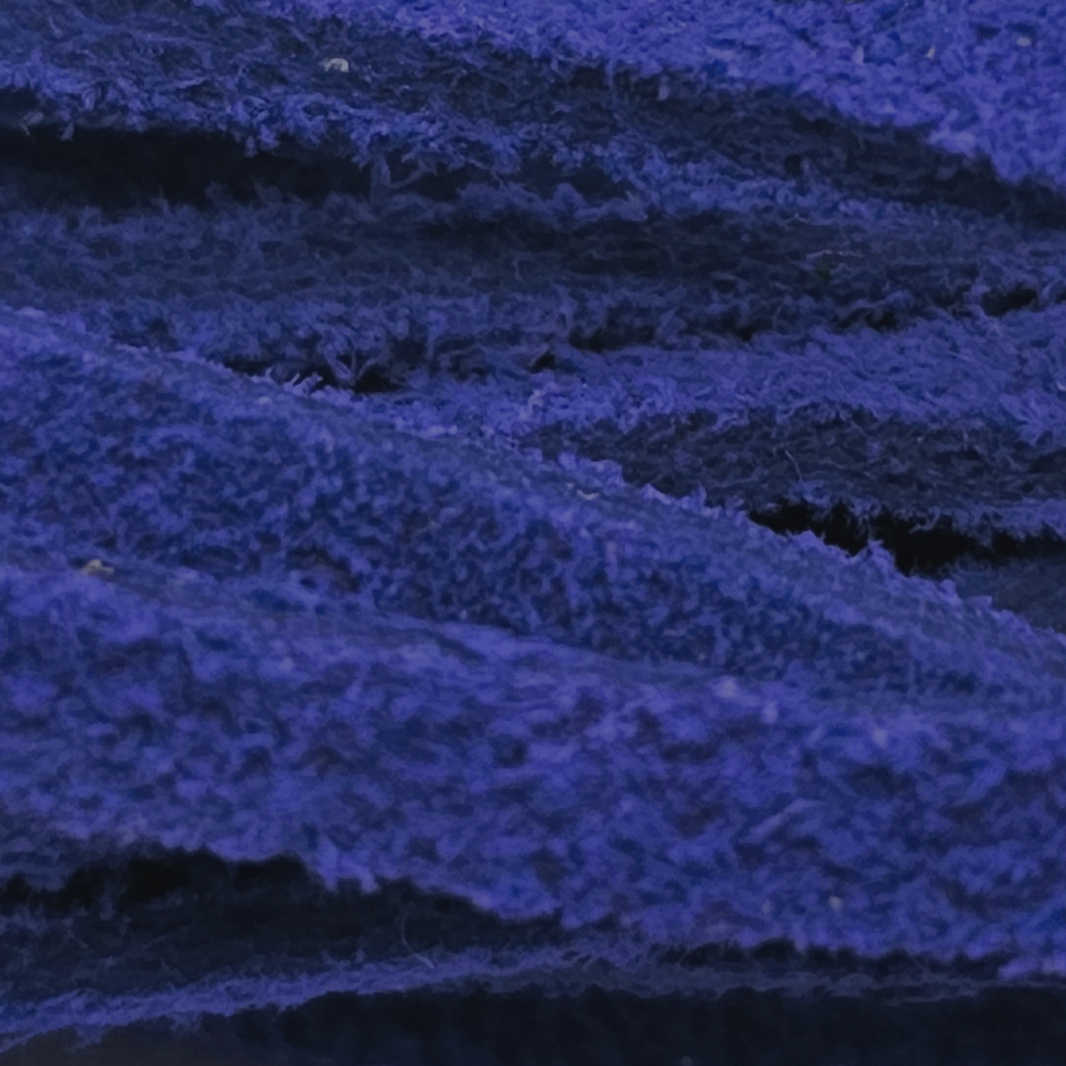Lederband Flach Wild  3 mm x 1,5 mm - Blau. Länge: 10 m