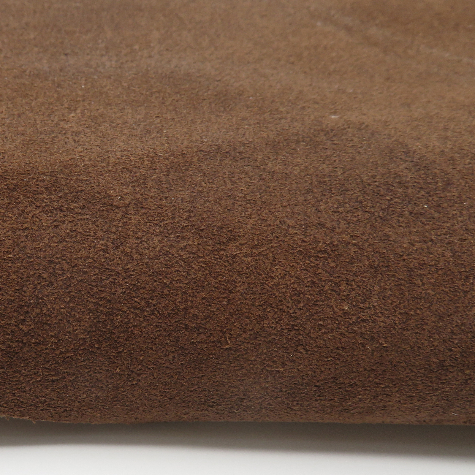 Lederst-ck-5-Braun_39_4 Lederhaut - Wildleder - echtes Velourleder - Braun. Größe: 0,56-0,60 m2