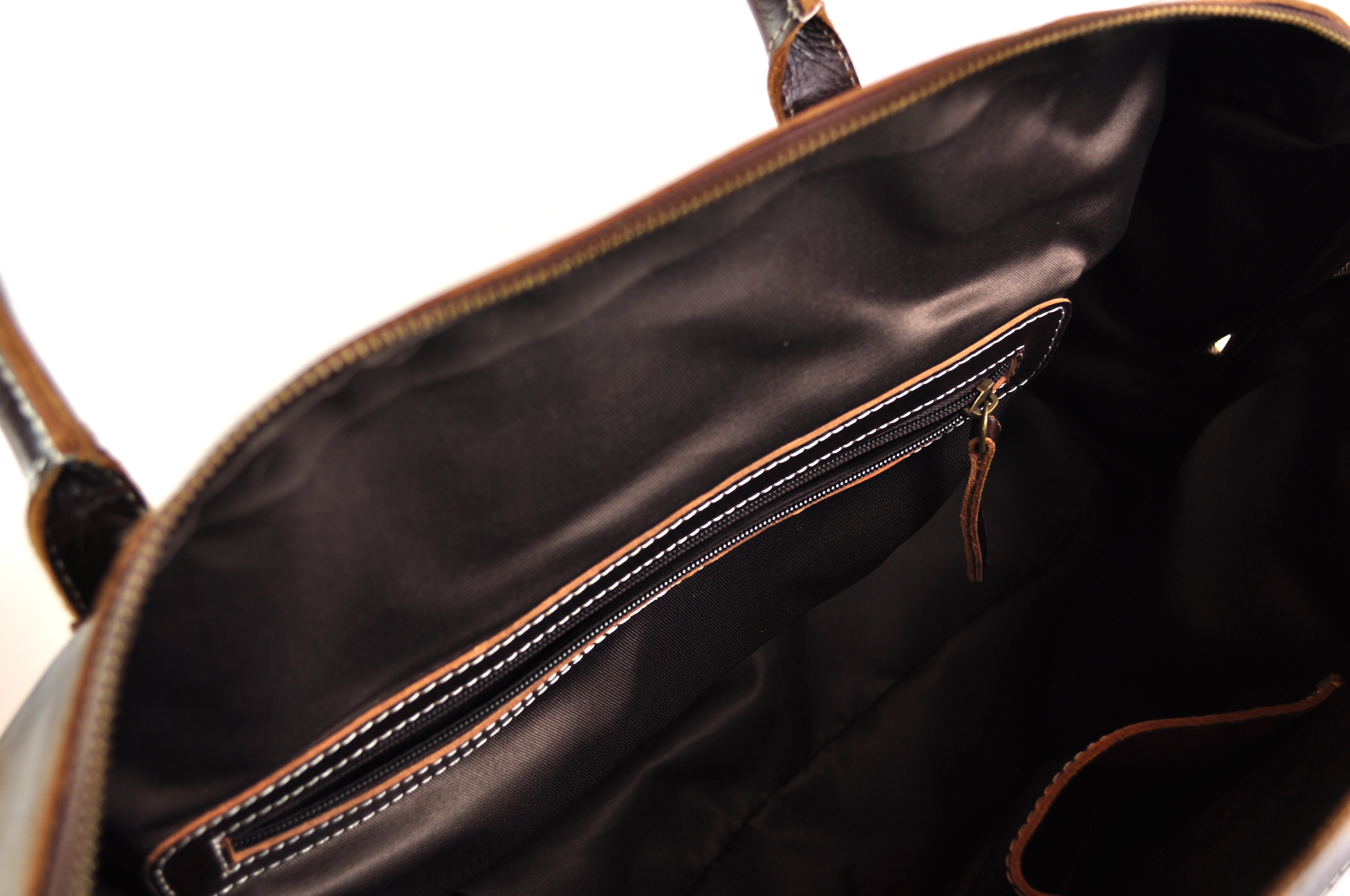 DSC_3725-1 Große Ledertasche | Reisetasche | Vintage | 52cm x 30cm x 18cm - Braun