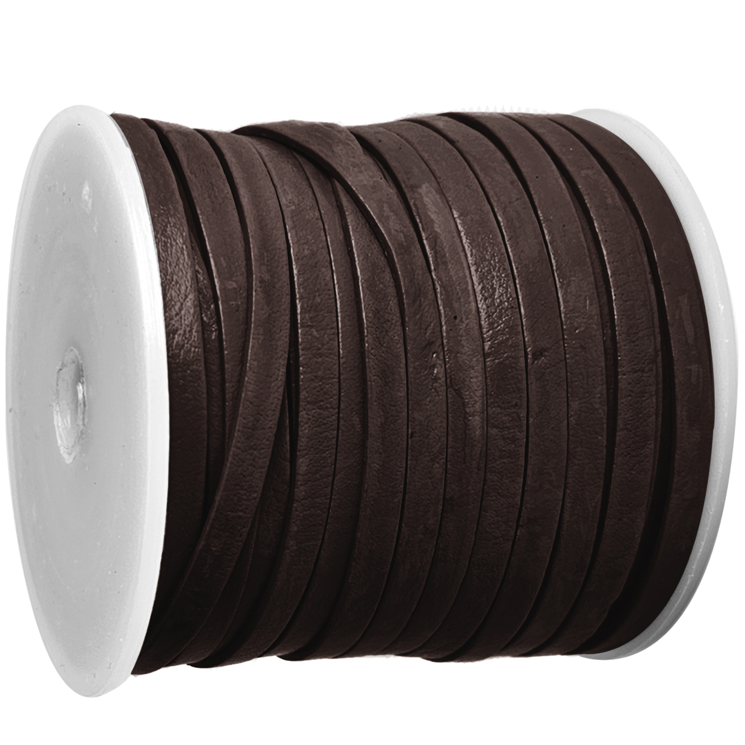 Lederband Flach 4 x 1 mm in Mintgrün - zum Basteln