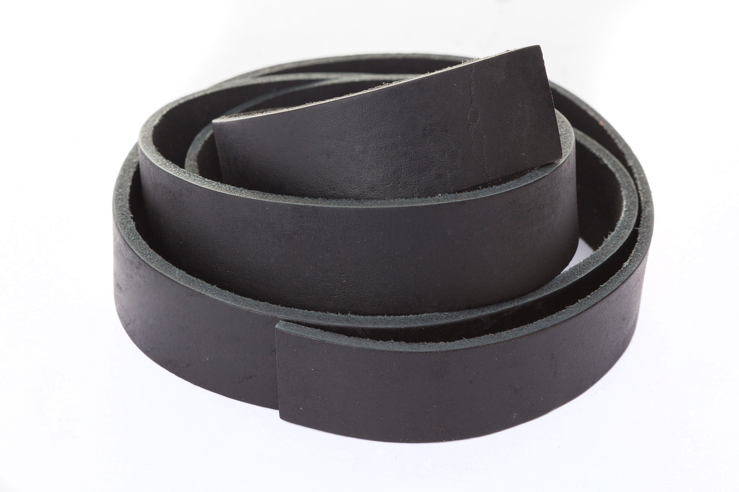 Lederband Flach. Länge: 1 m; Dicke: 2 mm - Schwarz. Breite: 40 mm